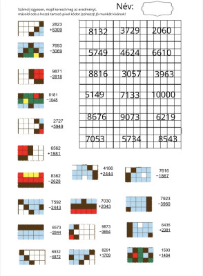 Karácsonyi pixelkép